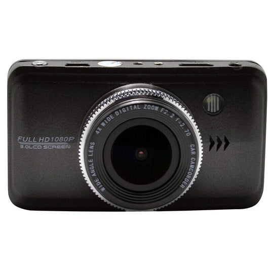 Cam da cruscotto, Dash cam auto 2MP, con monitor 3 pollici