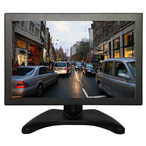 Monitor LCD 10" pollici per auto full HD 1920 x 1200, nero