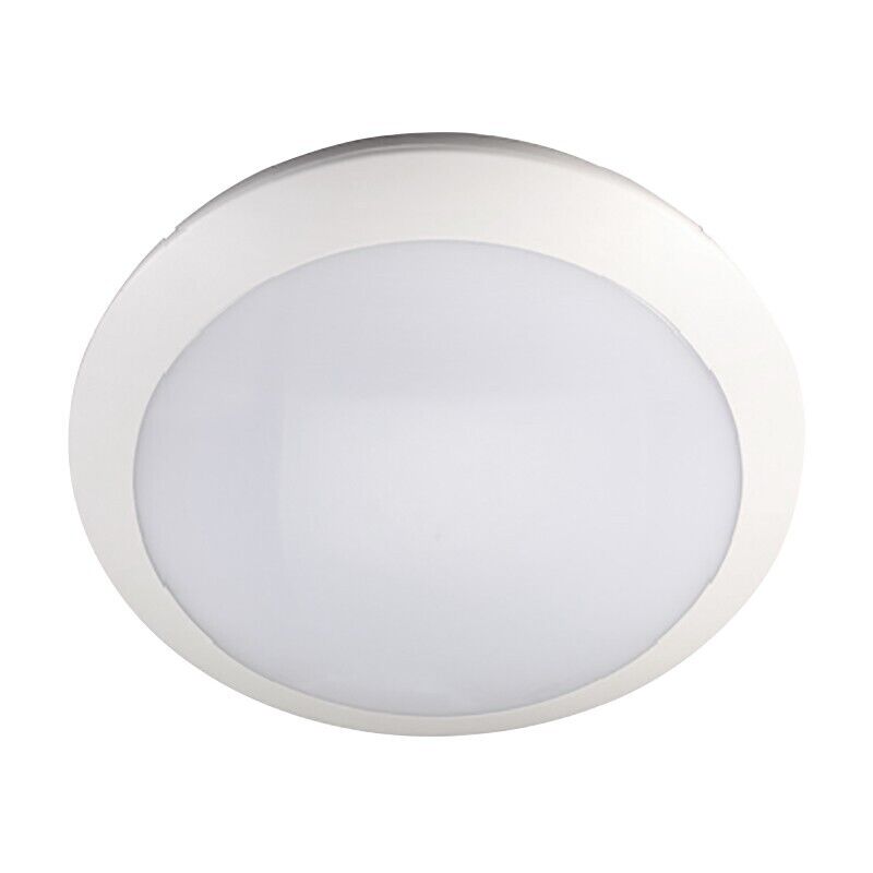 Plafoniera led 16W con sensore di movimento PIR, luce bianca 5000K, IP66, IK10