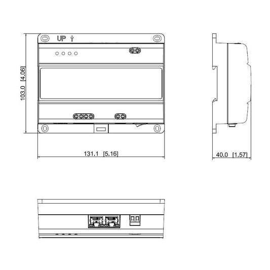 Alimentatore switch per videocitofono a due fili, OEM Dahua