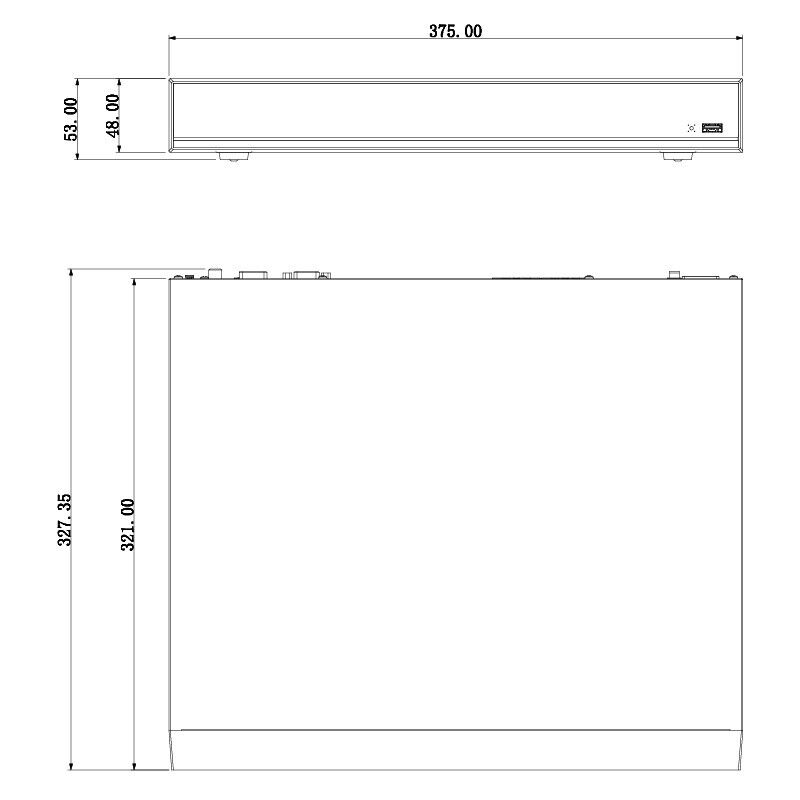 Videoregistratore videosorveglianza con IA 16 canali, 16mp, con ePoe, NVR