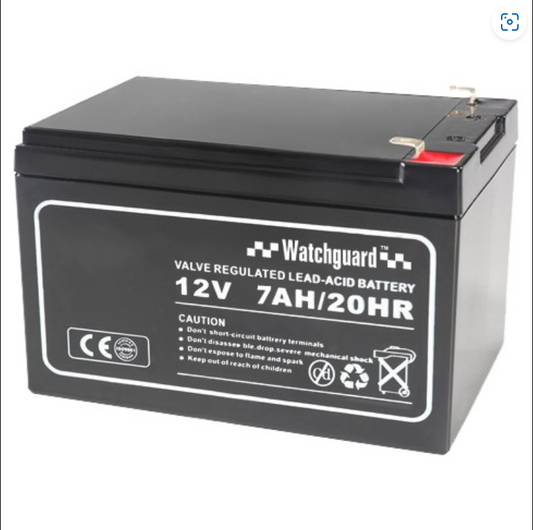 Batteria al piombo sigillata 12V 7 Ah ampere alimentazione backup