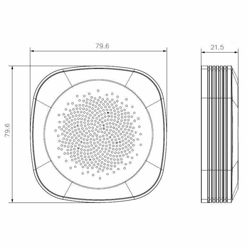 Microfono videosorveglianza, Modulo audio alta fedeltà con microfono incorporato