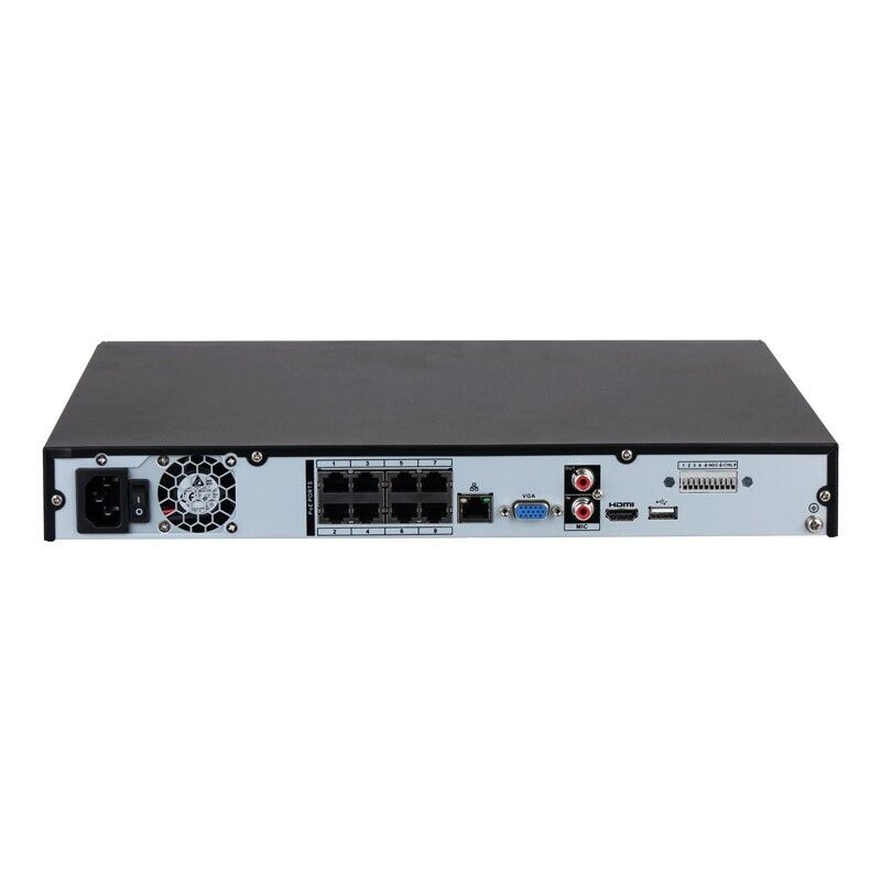 Videoregistratore IP Nvr 8 CH canali PoE 16MP TVCC