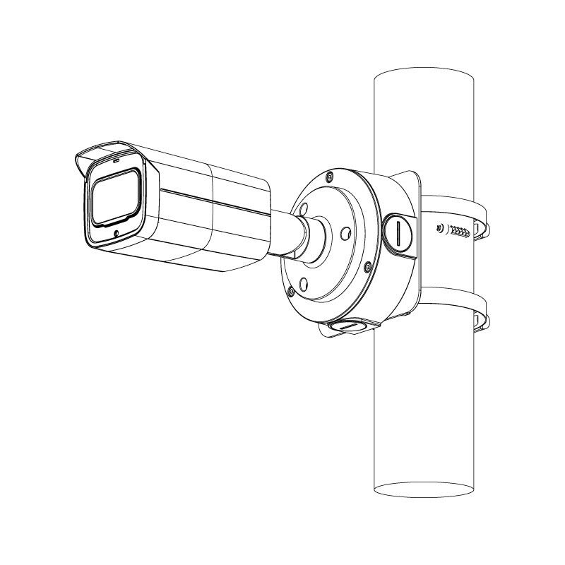 Telecamera di videosorveglianza Bullet 8MP HDCVI Motorizzata OEMdahua