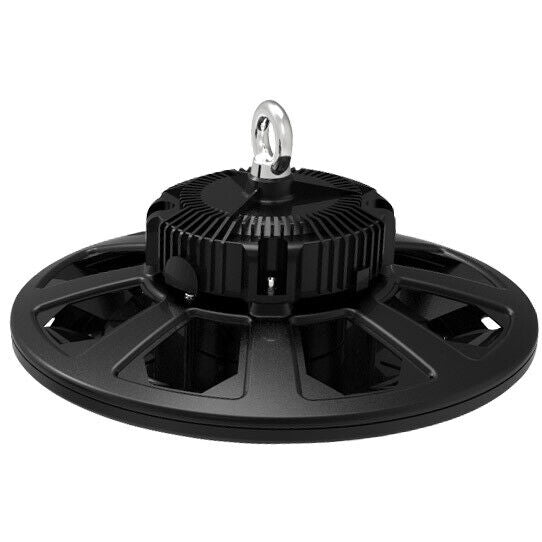 Campana led ufo da 100W o 150W, 130lm/W, IP65, 4500K, luce naturale