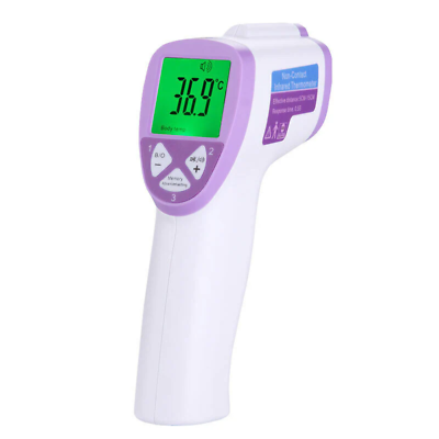 Termometro a infrarossi senza contatto a 3 pulsanti per persone,stanze e oggetti