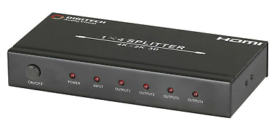 Splitter DigiTech 4 porte HDMI 4k AC1712