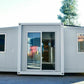 Casa mobile espandibile prefabbricata 36 mq, con 2 camere da letto, 1 bagno