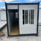 Casa prefabbricata mobile, ufficio box temporaneo, container pieghevole, 14mq